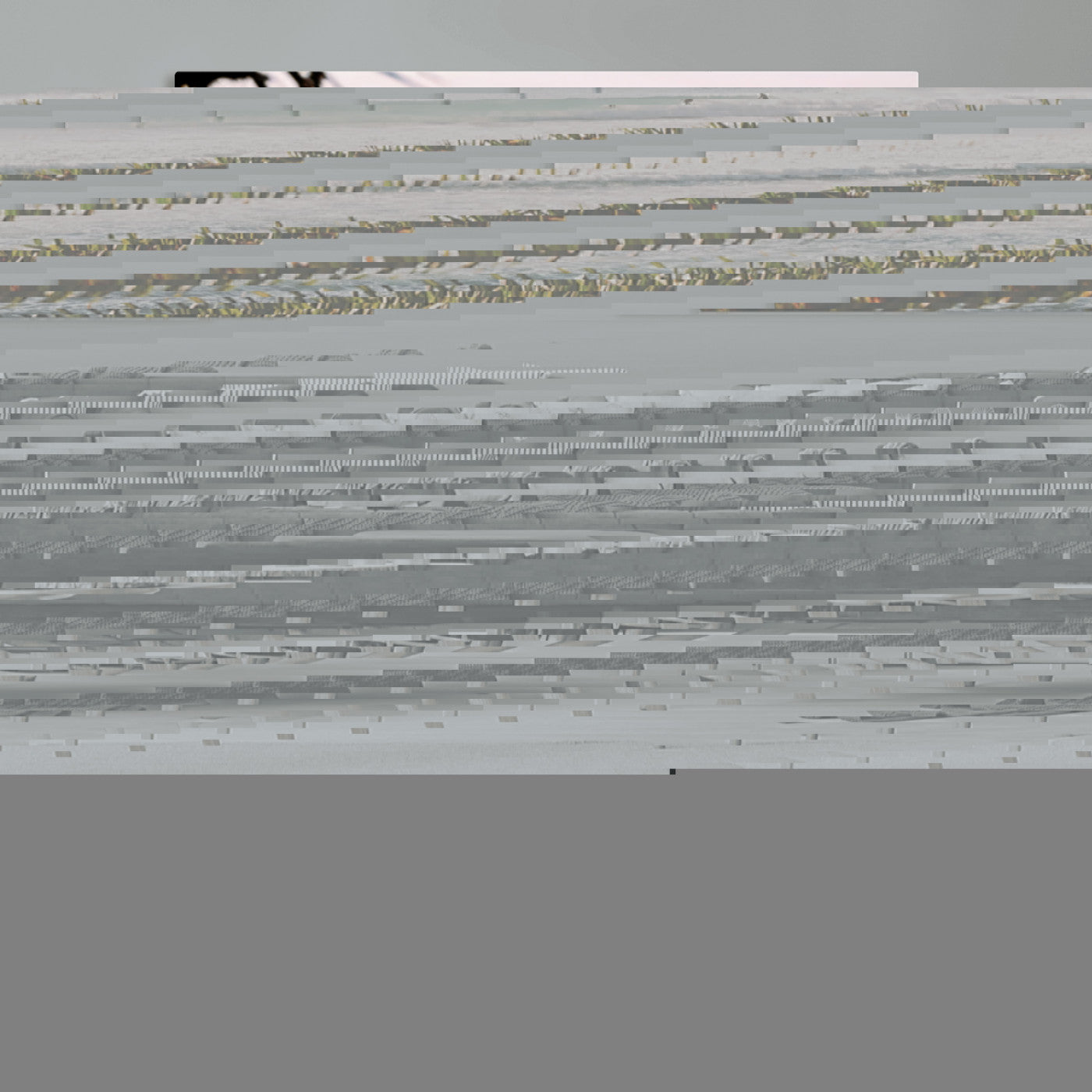 23287092-MGV-CV-36X24-Ocean Surfer Wall Art Canvas Print, Framed Coastal Surf Art Picture Print, Tropical Beach Perfect Tropical Coastal Decor Artwork