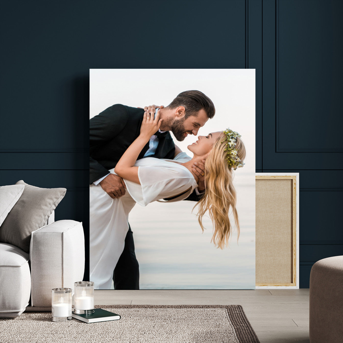 CSTM6030-MGV-CV-24X36-Create Your Own Photo Canvas Print - Personalized Wall Art for Home Decor Wall Art Print, Create Your Own Photo Canvas Print