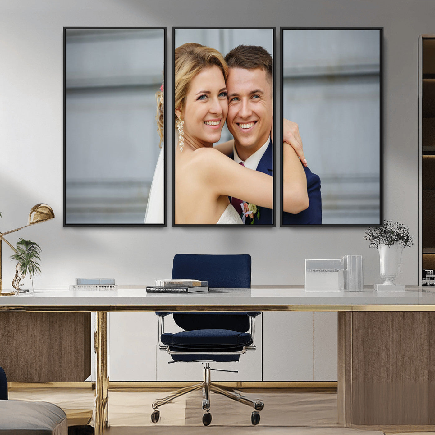 CSTM6030-MGV-CV-36X24-Custom Canvas Wall Art – Personalized Photo Print for Wedding, Anniversary or Gift, Ready to Hang Canvas for Home Decor