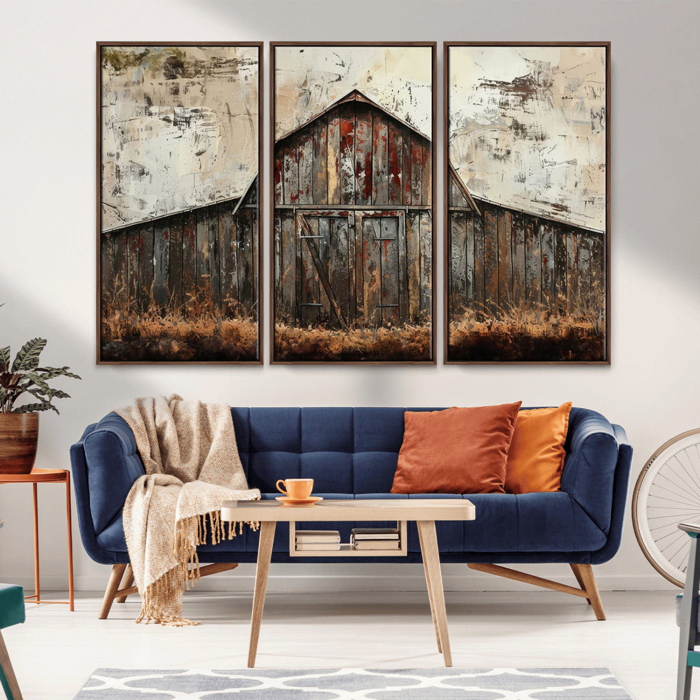 AHIR_1-topaz-MGV-CV-36X24-Rustic Barn Wall Art – Weathered Farmhouse Canvas Print, Vintage Country Landscape Artwork for Living Room, Kitchen, Cabin, Lodge,