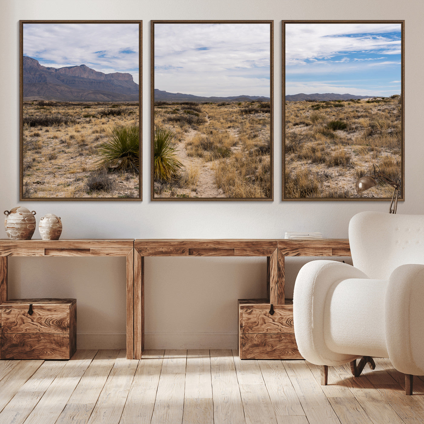 21606563-MGV-CV-36X24-Desert Mountain Wall Art – Southwest Landscape Photography Canvas Print, Rustic Nature Artwork Scenic Western Decor for Living