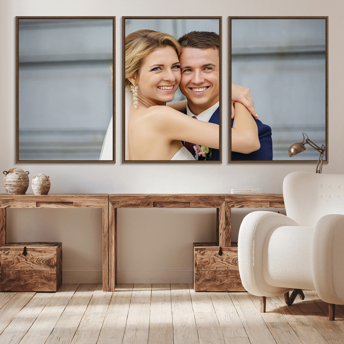 CSTM6030-MGV-CV-36X24-Custom Canvas Wall Art – Personalized Photo Print for Wedding, Anniversary or Gift, Ready to Hang Canvas for Home Decor