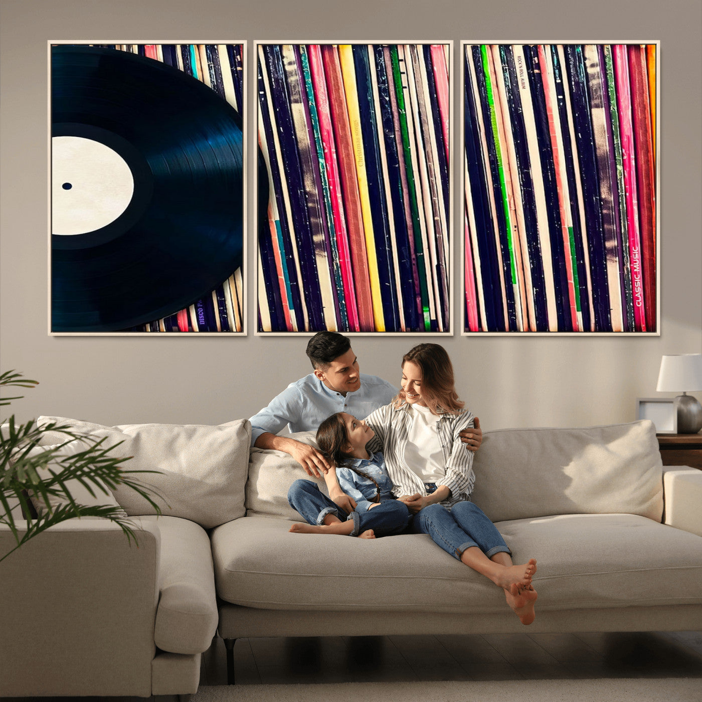 45029-MGV-CV-36X24-Misty Pine Forest Wall Art – Black and White Landscape Canvas Print, Foggy Trees Nature Photography, Modern Minimalist Decor for