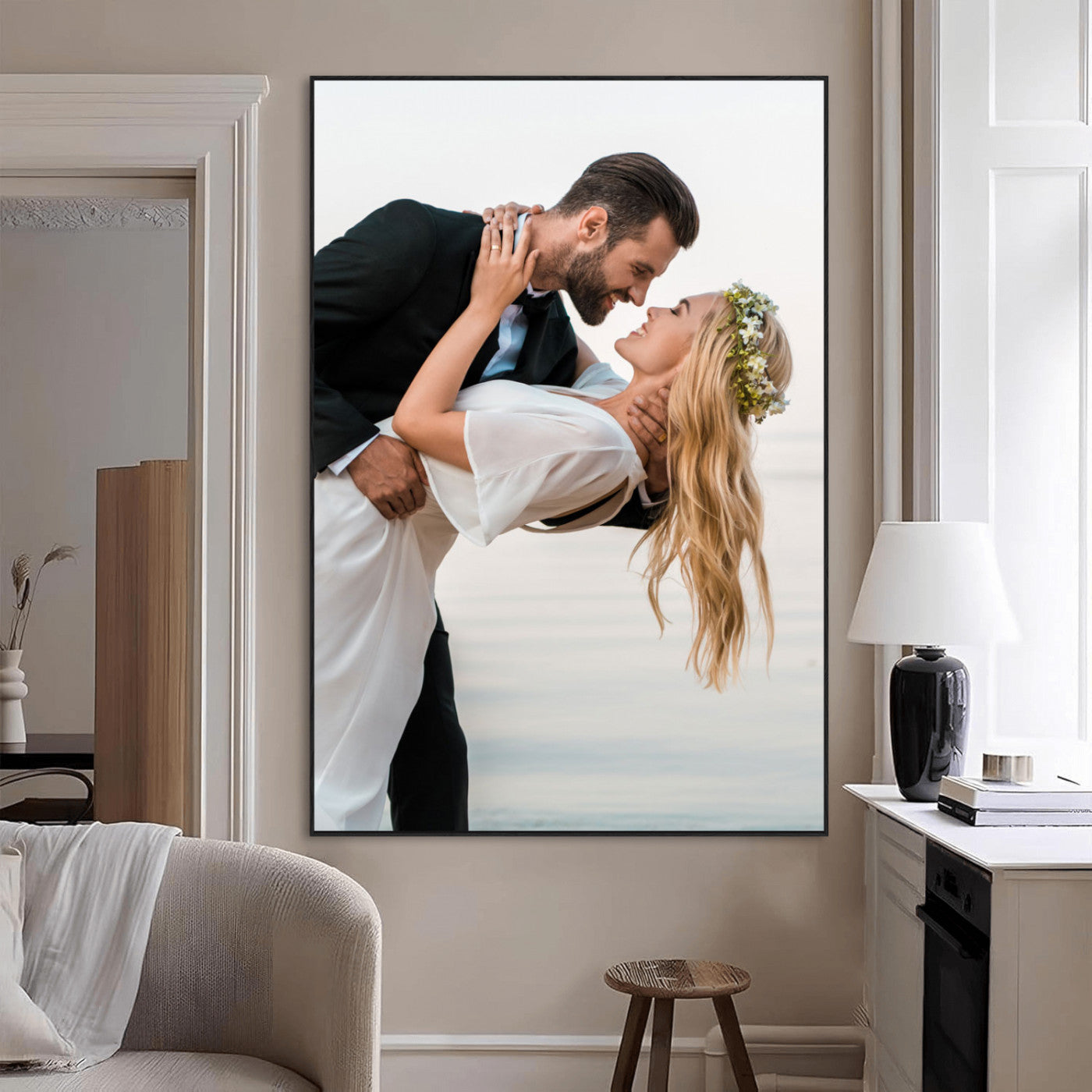 CSTM6030-MGV-CV-24X36-Create Your Own Photo Canvas Print - Personalized Wall Art for Home Decor Wall Art Print, Create Your Own Photo Canvas Print