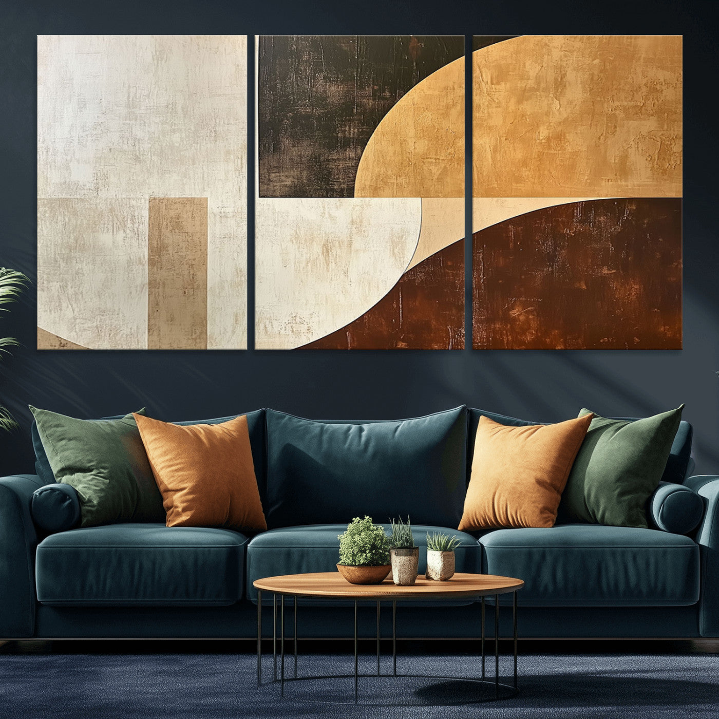 15030-MGV-CV-36X24-Wabi Sabi Wall Art Canvas Print, Framed Modern Abstract Art Picture Print, Minimalist Zen Perfect Minimalist Modern Decor Artwork