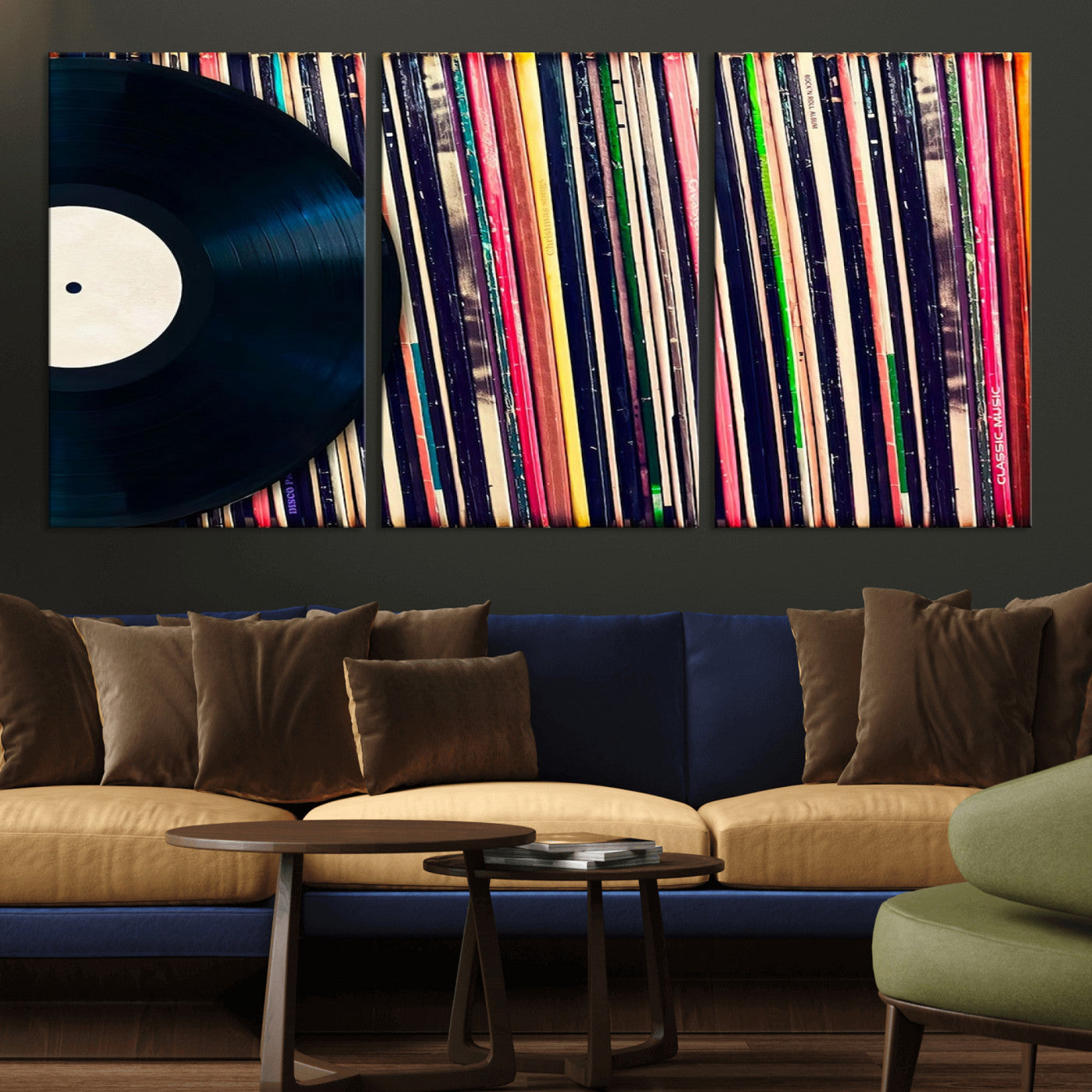 45029-MGV-CV-36X24-Misty Pine Forest Wall Art – Black and White Landscape Canvas Print, Foggy Trees Nature Photography, Modern Minimalist Decor for