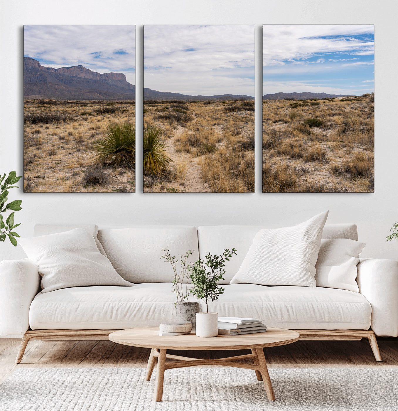21606563-MGV-CV-36X24-Desert Mountain Wall Art – Southwest Landscape Photography Canvas Print, Rustic Nature Artwork Scenic Western Decor for Living
