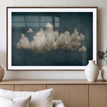 18162-MGV-CV-36X24-Ethereal Cloud Wall Art – Panoramic Sky Canvas Print, Dreamy Atmospheric Decor for Bedroom, Living Room or Office