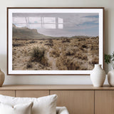 20681831-MGV-CV-36X24-Desert Landscape Wall Art – Southwestern Mountain Canvas Print, Rustic Western Nature Photography Decor for Living Room, Office,