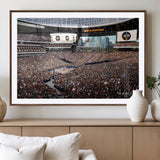 38616413-MGV-CV-36X24-Chicago Dome Stadium Wall Art – Futuristic Basketball Final Four Arena Canvas Print, Modern Sports Fan Decor for Man Cave or