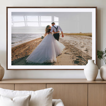 CSTM911-MGC-FP-36x24_Walnut-Custom Canvas Print - Personalized Wall Art for Home Decor Wall Art Print, Create Your Own Photo Canvas Print, Ready to Hang