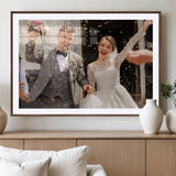 CSTM914-MGC-FP-36x24-Framed Create Your Canvas Print - Personalized Wall Art for Home Decor Wall Art Print, Create Your Own Photo Canvas Print