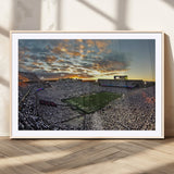 38807-MGV-CV-36X24-Beaver Stadium Wall Art Canvas Print, Framed Beaver Stadium Field Art Picture Print, Football Stadium Perfect Sport Room Decor