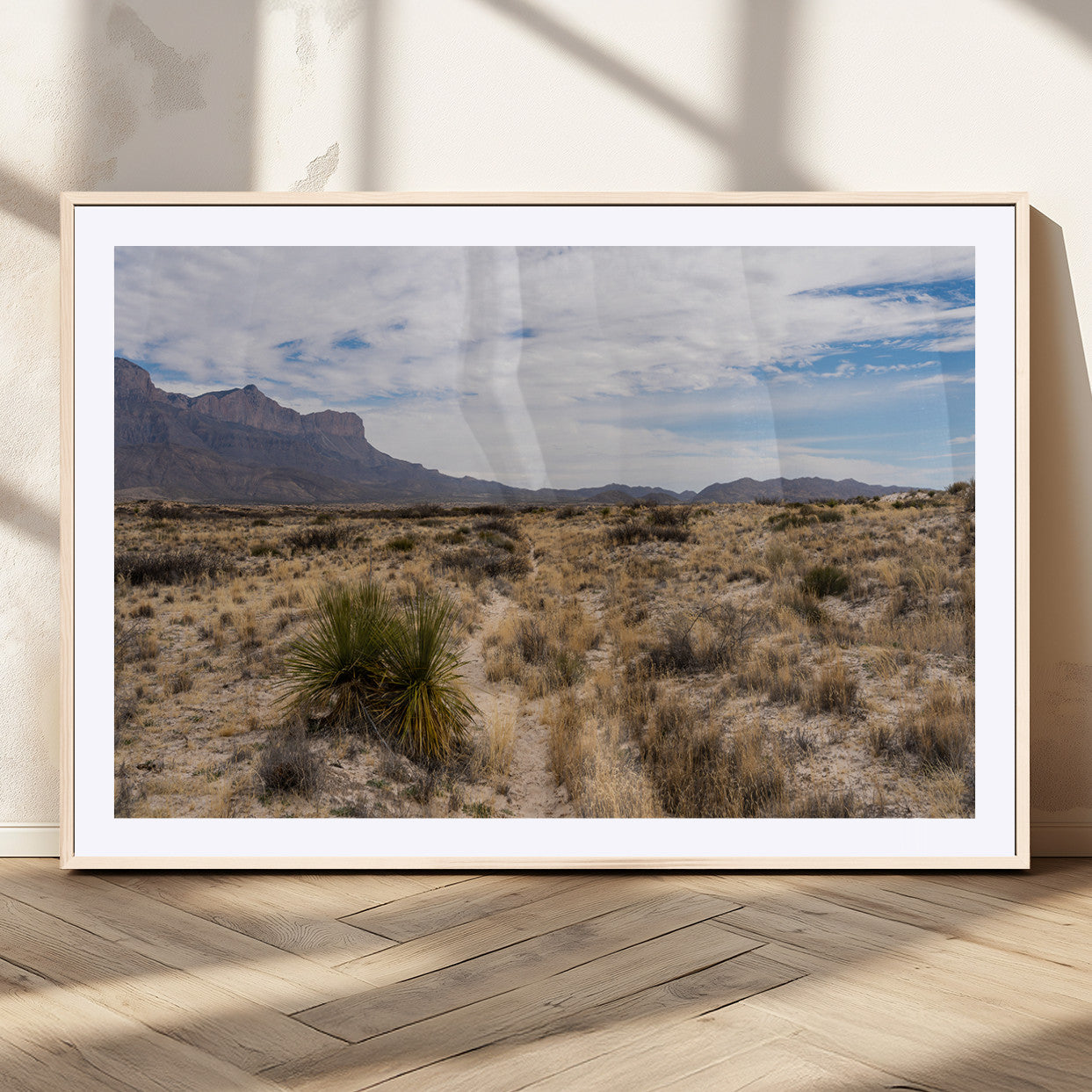 21606563-MGV-CV-36X24-Desert Mountain Wall Art – Southwest Landscape Photography Canvas Print, Rustic Nature Artwork Scenic Western Decor for Living