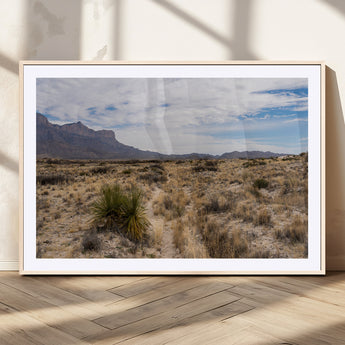 21606563-MGV-CV-36X24-Desert Mountain Wall Art – Southwest Landscape Photography Canvas Print, Rustic Nature Artwork Scenic Western Decor for Living