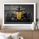 62882-MGV-CV-36X24-Renault F1 Racing Car Print - High-Performance Formula 1 Motorsport Wall Art, Perfect Gift for Racing Fans and Car Enthusiasts