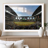 92672-MGV-CV-36X24-Chase Field Stadium Wall Art Canvas Print, Framed Arizona Stadium Art Picture Print, Chase Stadium Perfect Sports Room Decor