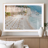 84816639-MGV-CV-36X24-Mediterranean Beach Wall Art Canvas Print, Framed Airy Coastal Art Picture Print, Summer Shore Perfect Coastal Retreat Decor