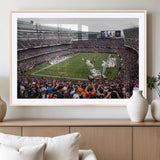 18347149-MGV-CV-36X24-Soldier Field Wall Art – Chicago Bears Football Stadium Canvas Print, Game Day Sports Decor for Man Cave, Bar, Office, or Living