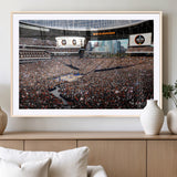 38616413-MGC-FP-36x24_Natural-Chicago Dome Stadium Wall Art – Futuristic Basketball Final Four Arena Canvas Print, Modern Sports Fan Decor for Man Cave or