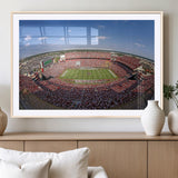 29492070-MGV-CV-36X24-William Brice Stadium Canvas Wall Art – Football Game, Stadium Crowd, Fans, Energy, Team Spirit, Daytime Outdoor Event Print for