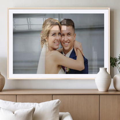 CSTM6030-MGV-CV-36X24-Custom Canvas Wall Art – Personalized Photo Print for Wedding, Anniversary or Gift, Ready to Hang Canvas for Home Decor