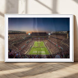 17421-MGC-FP-36x24_White-Kyle Field Wall Art Canvas Print, Framed Texas Stadium Art Picture Print, Kyle Field Stadium Perfect Sport Room Decor Artwork