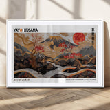 85375874-MGC-FP-36x24_White-Mount Fuji Abstract Wall Art – Japanese Landscape Canvas Print, Cherry Blossom & Red Sun Painting, Elegant Modern Zen Asian Home