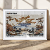 80111817-MGC-FP-36x24_White-Japanese Landscape Wall Art – Mount Fuji Autumn Canvas Print, Asian Inspired Nature Decor for Living Room, Bedroom, Office or