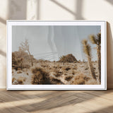 62783269-MGV-CV-36X24-Joshua Tree Wall Art – Desert Landscape Photography Canvas Print, Southwest Nature Artwork Rustic Home Decor for Living Room,