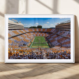 77097951-MGC-FP-36x24_White-Neyland Stadium Wall Art – Panoramic Tennessee Volunteers Football Field Canvas Print, Game Day Decor for Office, Man Cave, Living