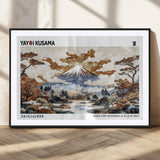 80111817-MGC-FP-36x24_Black-Japanese Landscape Wall Art – Mount Fuji Autumn Canvas Print, Asian Inspired Nature Decor for Living Room, Bedroom, Office or