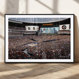 38616413-MGV-CV-36X24-Chicago Dome Stadium Wall Art – Futuristic Basketball Final Four Arena Canvas Print, Modern Sports Fan Decor for Man Cave or