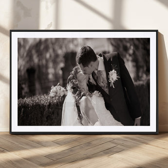 CSTM6030-MGC-FP-36x24_Black-Custom Wedding Photo Print - Custom Wall Art Picture Print, Create Your Own Photo Canvas Print