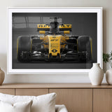 62882-MGV-CV-36X24-Renault F1 Racing Car Print - High-Performance Formula 1 Motorsport Wall Art, Perfect Gift for Racing Fans and Car Enthusiasts