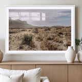 20681831-MGV-CV-36X24-Desert Landscape Wall Art – Southwestern Mountain Canvas Print, Rustic Western Nature Photography Decor for Living Room, Office,