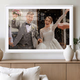 CSTM914-MGC-FP-36x24-Framed Create Your Canvas Print - Personalized Wall Art for Home Decor Wall Art Print, Create Your Own Photo Canvas Print