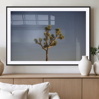 54552043-MGC-FP-36x24_Black-Joshua Tree Art Wall Art Canvas Print, Framed Desert Landscape Art Picture Print, Southwestern Nature Perfect Southwestern Boho