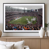 18347149-MGV-CV-36X24-Soldier Field Wall Art – Chicago Bears Football Stadium Canvas Print, Game Day Sports Decor for Man Cave, Bar, Office, or Living