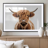637908607-MGV-FC-93X47-3P_Black-Highland Cow Wall Art Print – Rustic Farmhouse Animal Portrait, Scottish Highland Cattle Canvas, Modern Country Wall Decor for