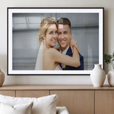 CSTM6030-MGV-CV-36X24-Custom Canvas Wall Art – Personalized Photo Print for Wedding, Anniversary or Gift, Ready to Hang Canvas for Home Decor