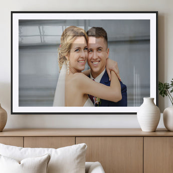 CSTM6030-MGV-CV-36X24-Custom Canvas Wall Art – Personalized Photo Print for Wedding, Anniversary or Gift, Ready to Hang Canvas for Home Decor