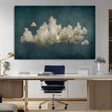 18162-MGV-CV-36X24-Ethereal Cloud Wall Art – Panoramic Sky Canvas Print, Dreamy Atmospheric Decor for Bedroom, Living Room or Office