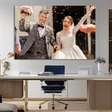 CSTM914-MGV-CV-36X24-Framed Create Your Canvas Print - Personalized Wall Art for Home Decor Wall Art Print, Create Your Own Photo Canvas Print