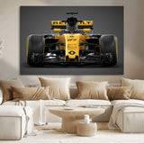 62882-MGV-CV-36X24-Renault F1 Racing Car Print - High-Performance Formula 1 Motorsport Wall Art, Perfect Gift for Racing Fans and Car Enthusiasts