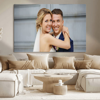 CSTM6030-MGV-CV-36X24-Custom Canvas Wall Art – Personalized Photo Print for Wedding, Anniversary or Gift, Ready to Hang Canvas for Home Decor