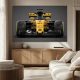 62882-MGV-CV-36X24-Renault F1 Racing Car Print - High-Performance Formula 1 Motorsport Wall Art, Perfect Gift for Racing Fans and Car Enthusiasts