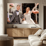 CSTM914-MGV-CV-36X24-Framed Create Your Canvas Print - Personalized Wall Art for Home Decor Wall Art Print, Create Your Own Photo Canvas Print