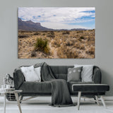 21606563-MGV-CV-36X24-Desert Mountain Wall Art – Southwest Landscape Photography Canvas Print, Rustic Nature Artwork Scenic Western Decor for Living