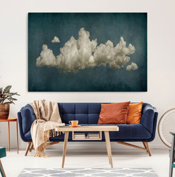 18162-MGV-CV-36X24-Ethereal Cloud Wall Art – Panoramic Sky Canvas Print, Dreamy Atmospheric Decor for Bedroom, Living Room or Office